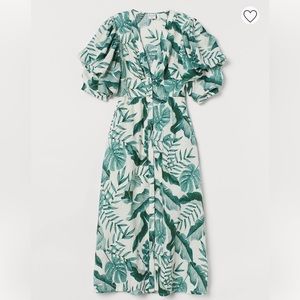 H&M x Johanna Ortiz NWT Linen-Blend Dress